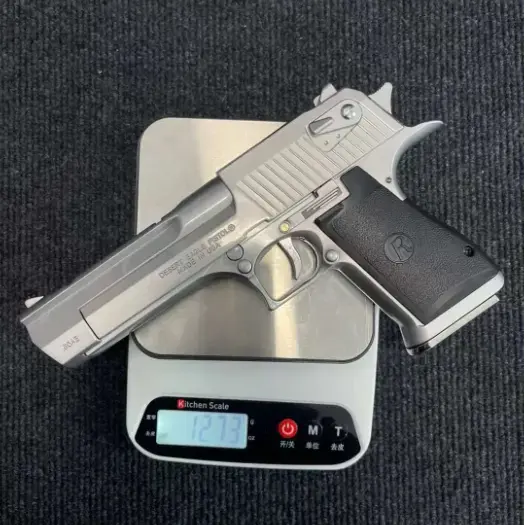 INDEN IMPOR 50HARI - MAGNUM Desert Eagle V3 Chrome 50AE Spring 7mm