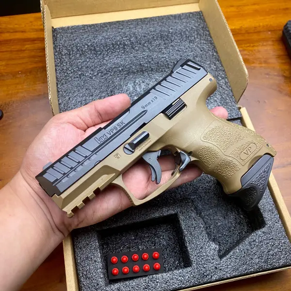 INDEN IMPORT 100 HARI - H&K VP9SK Black Sand Spring Magazine V3 7mm