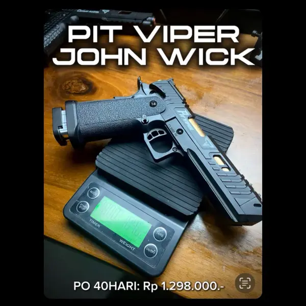 INDEN IMPOR 50HARI - PIT VIPER John Wick 7mm Spring